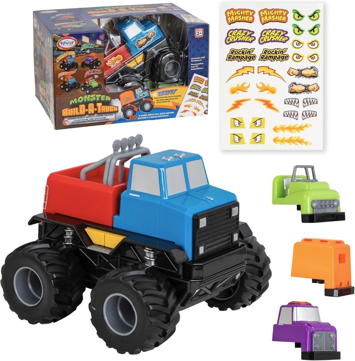 Magnetic Monster Build-A-Truck – Tools 4 Teaching
