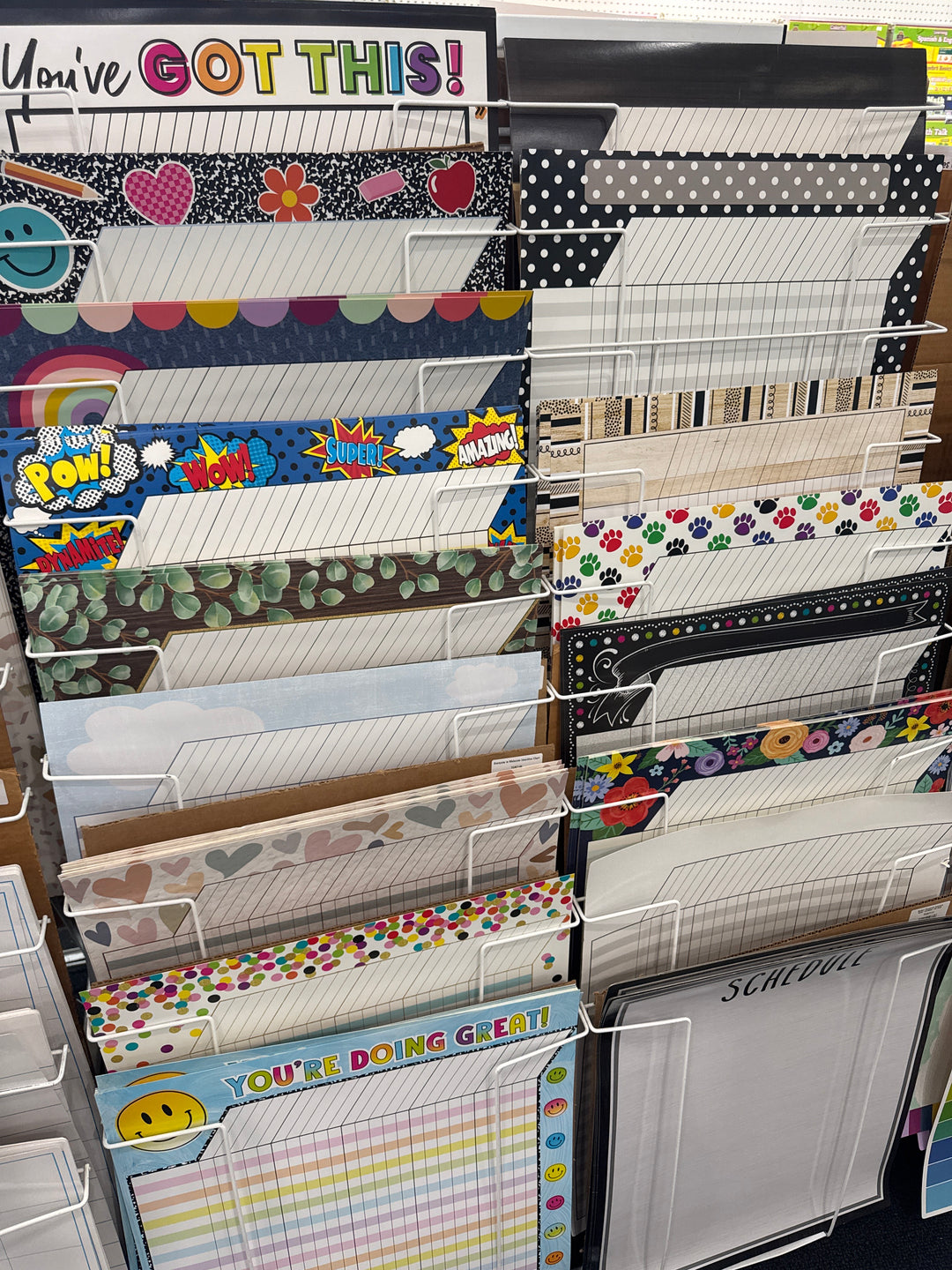 Charts - Tools 4 Teaching