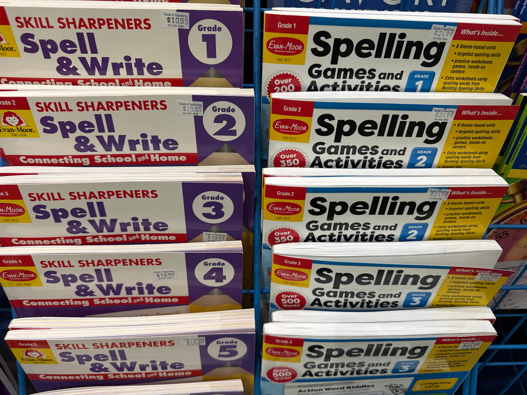 Spelling/Vocabulary Books - Tools 4 Teaching