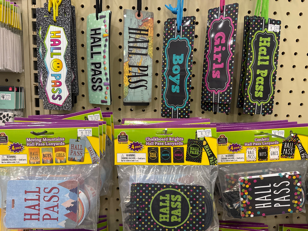 Hall Passes - Tools 4 Teaching