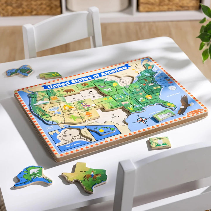 USA Map Sound Puzzle - Tools 4 Teaching