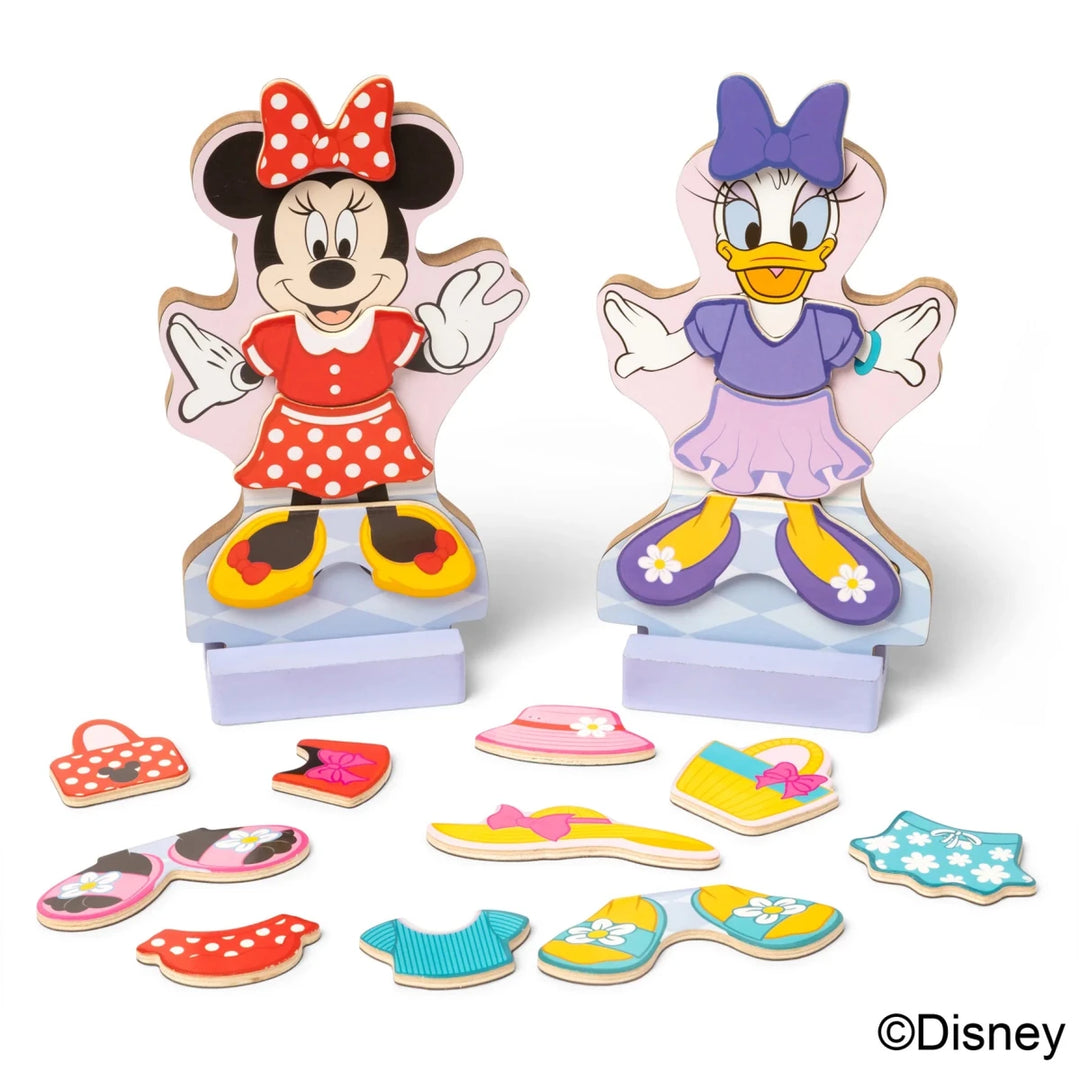 Minnie &amp; Daisy Wooden Magnetic Dress Up - Tools 4 Teaching