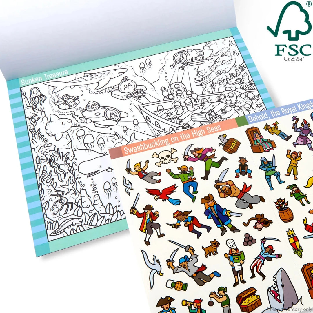 Seek &amp; Find Sticker Pad - Adventure - Tools 4 Teaching