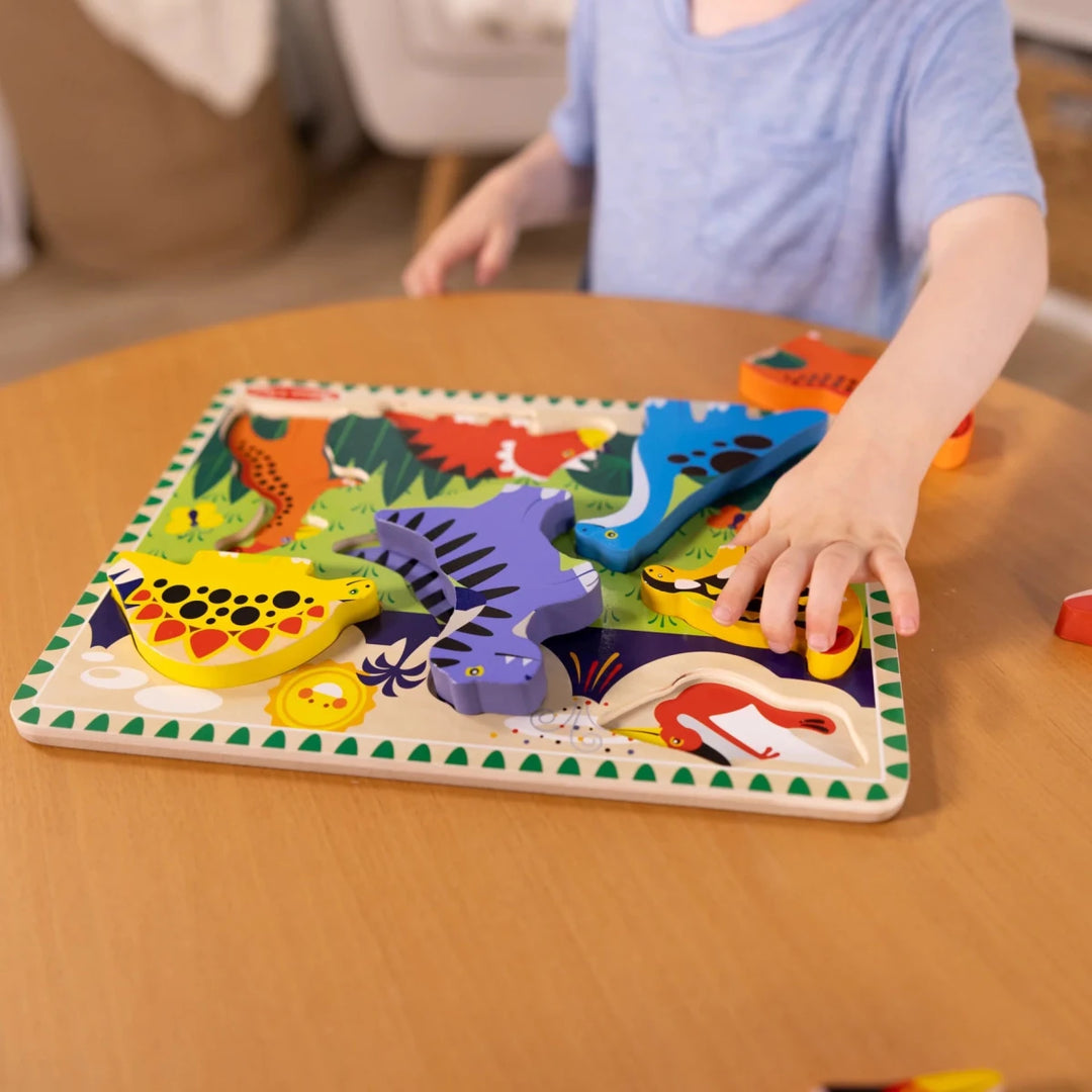 Dinosaurs Chunky Puzzle - Tools 4 Teaching