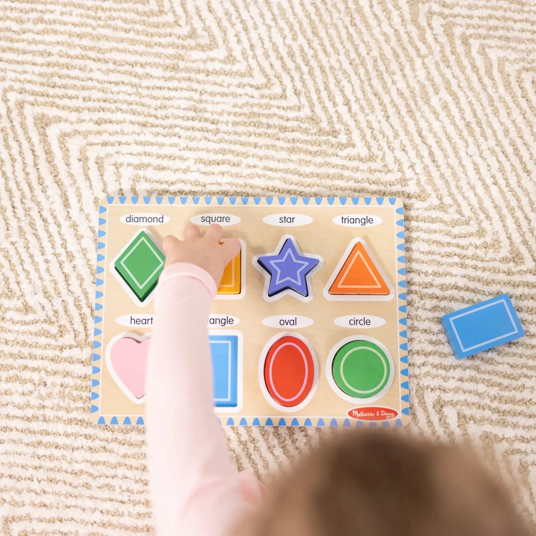 Shapes Chunky Puzzle - Tools 4 Teaching
