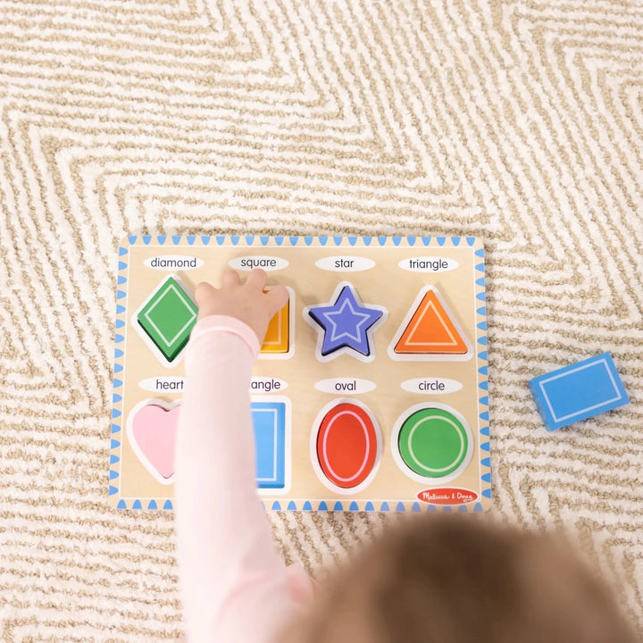 Shapes Chunky Puzzle - Tools 4 Teaching