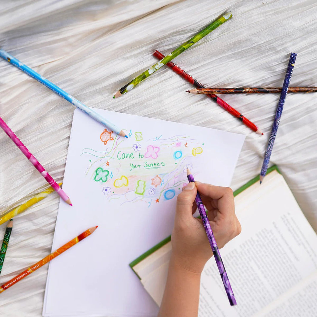 Lifelines® Rub &amp; Sniff™ - Scented Colored Pencils - Classic - Tools 4 Teaching
