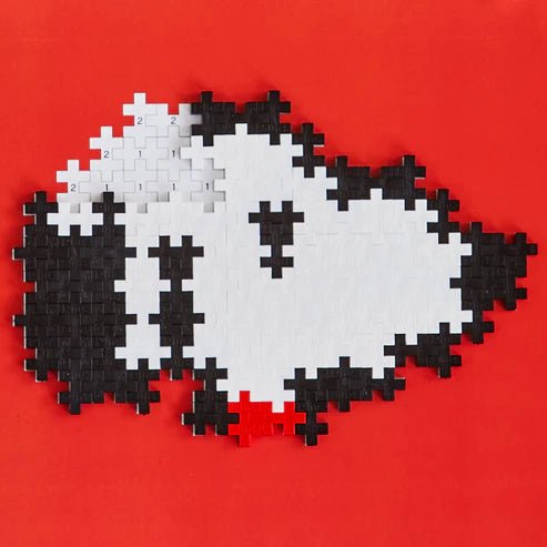 Plus Plus Snoopy - 100PC Puzzle by Number - Tools 4 Teaching