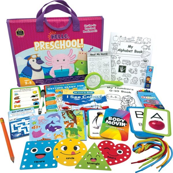 Hello, Preschool! On-The-Go Pre-K Readiness Kit - Tools 4 Teaching