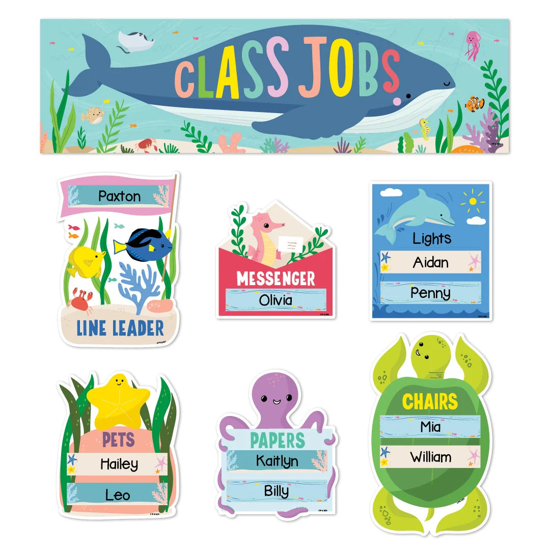 *Sea Friends Class Jobs Mini Bulletin Board