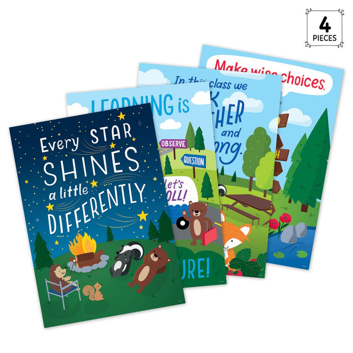Woodland Friends Inspire U-4 Poster Pack - Tools 4 Teaching