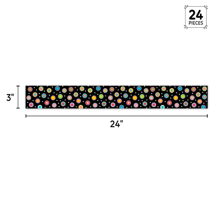 Core Decor Dotted on Black Border - Tools 4 Teaching