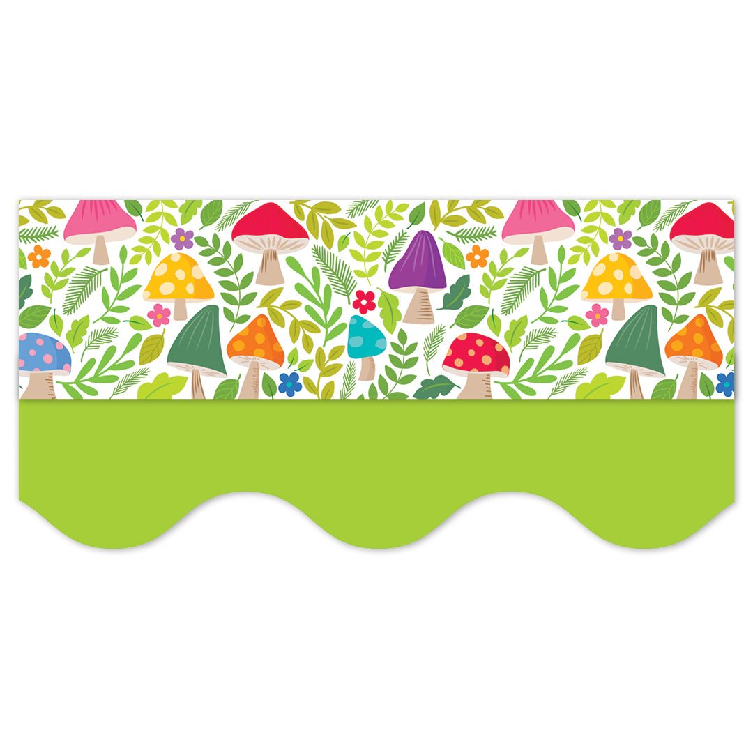 Woodland Friends Mushroom Medley Border - Tools 4 Teaching