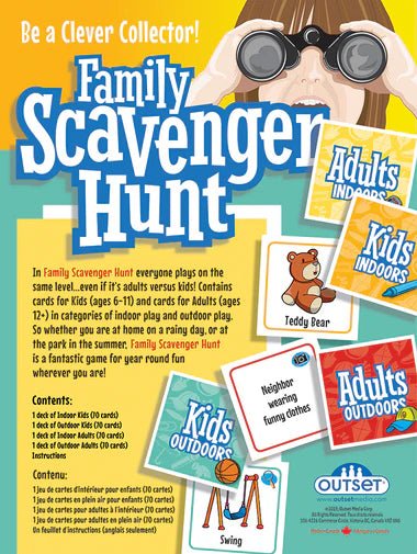 Family Scavenger Hunt - Tools 4 Teaching