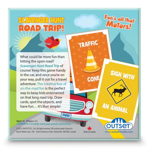 Scavenger Hunt Road Trip - Tools 4 Teaching