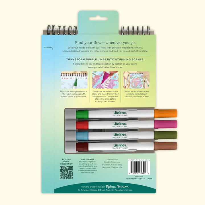 Lifelines® FlowArt® Trace - By - Line Woodland Whimsy - Tools 4 Teaching