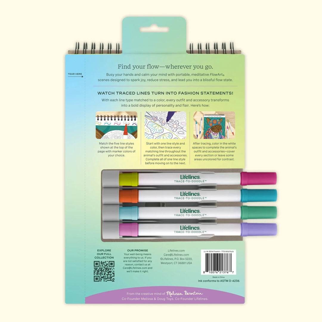 Lifelines: Trace to Doodle - Style Your Space - Tools 4 Teaching