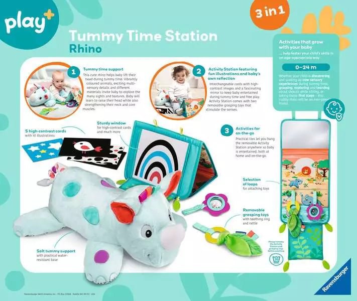 Tummy Time Station Rhino - Tools 4 Teaching