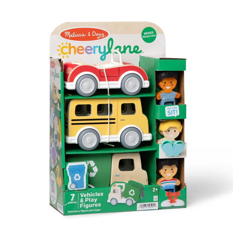 Cherry Lane Vehicle &amp; Play Figure Set