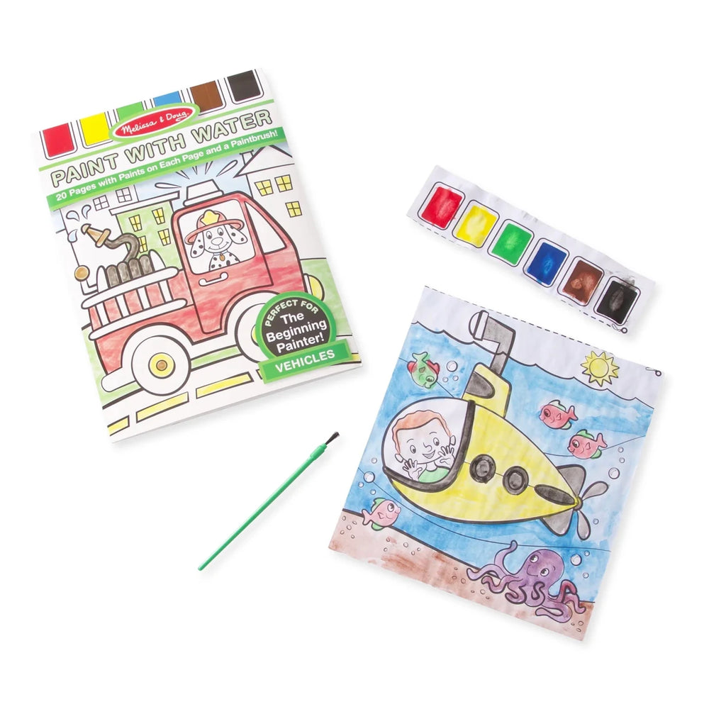 Paint with Water Vehicles - Tools 4 Teaching