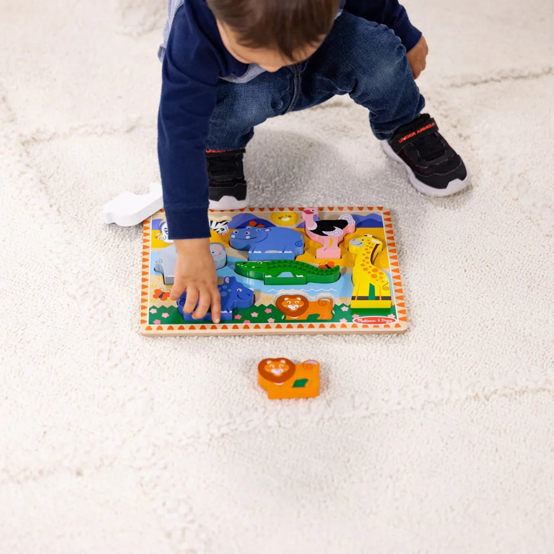 Safari Animals Chunky Puzzle - Tools 4 Teaching
