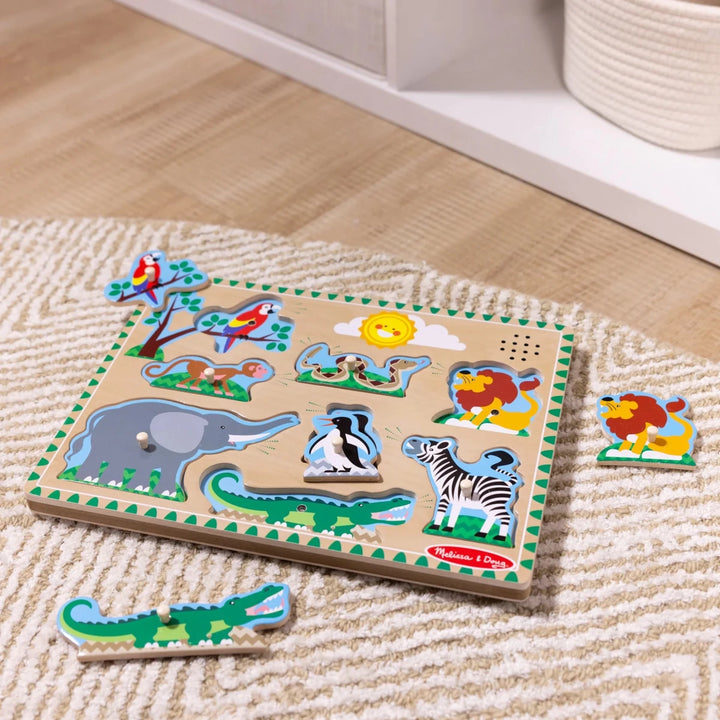 Zoo Animals Sound Puzzle - Tools 4 Teaching