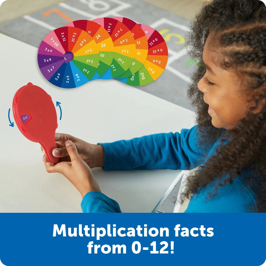 Skill Builders! Multiplication Quiz Wheel - Tools 4 Teaching