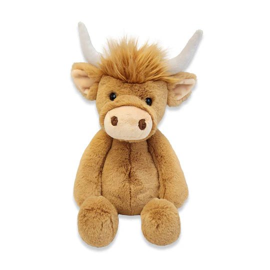 Highlandee Cow Large Lushee 16" Plush - Tools 4 Teaching