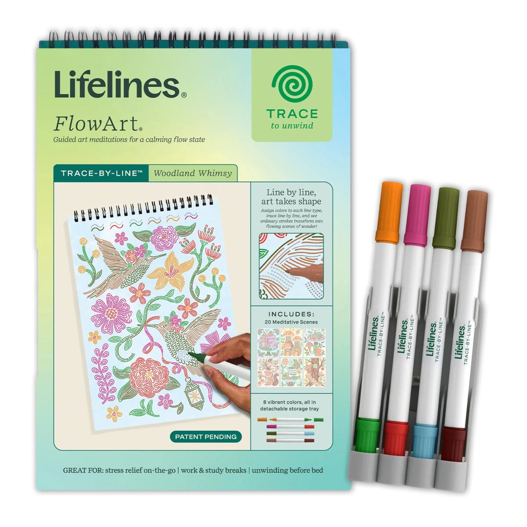 Lifelines® FlowArt® Trace - By - Line Woodland Whimsy - Tools 4 Teaching