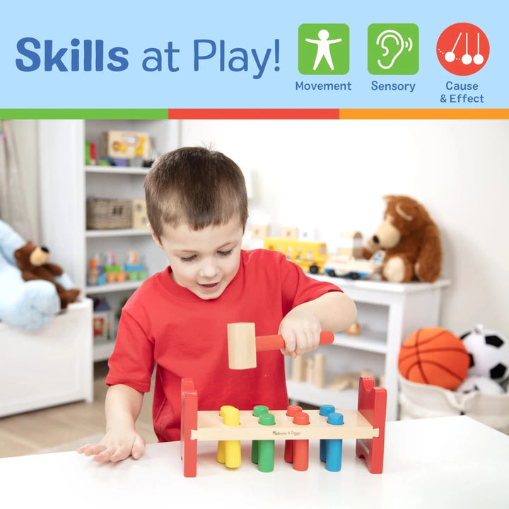 Pound - a - Peg Classic Toy - Tools 4 Teaching