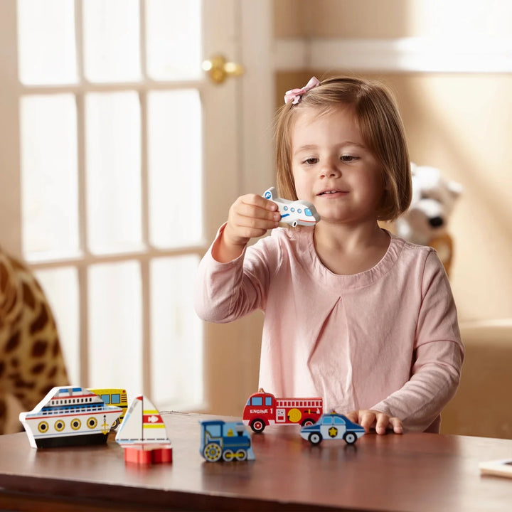 Vehicles Chunky Puzzle - Tools 4 Teaching