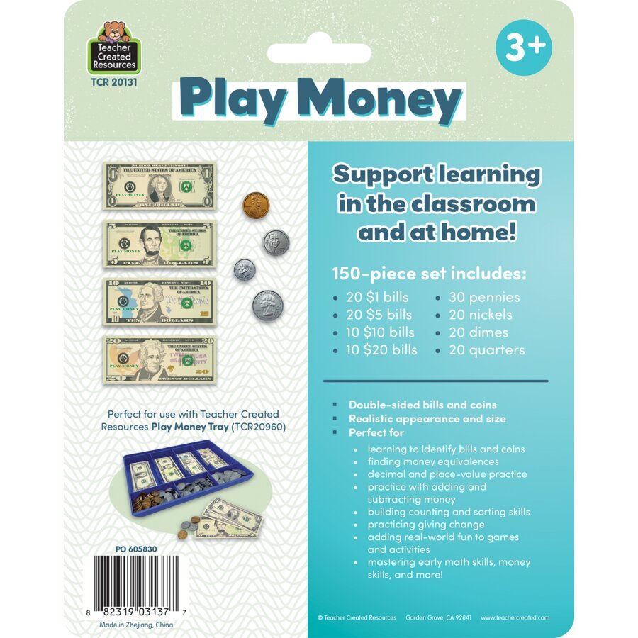 Play Money Set - Tools 4 Teaching