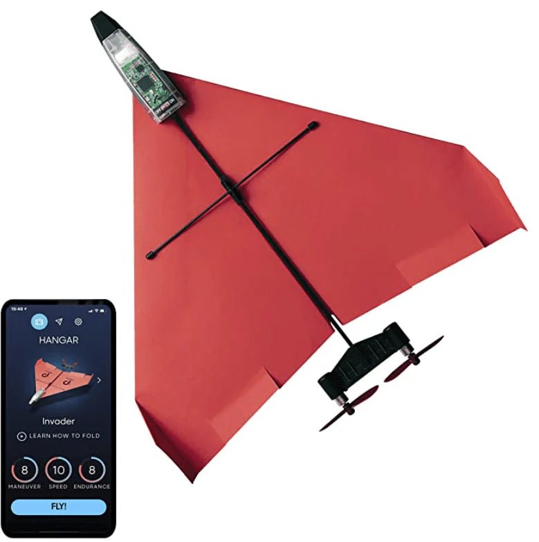 PowerUp 4.0 Smartphone Controlled Paper Airplane Kit - Tools 4 Teaching