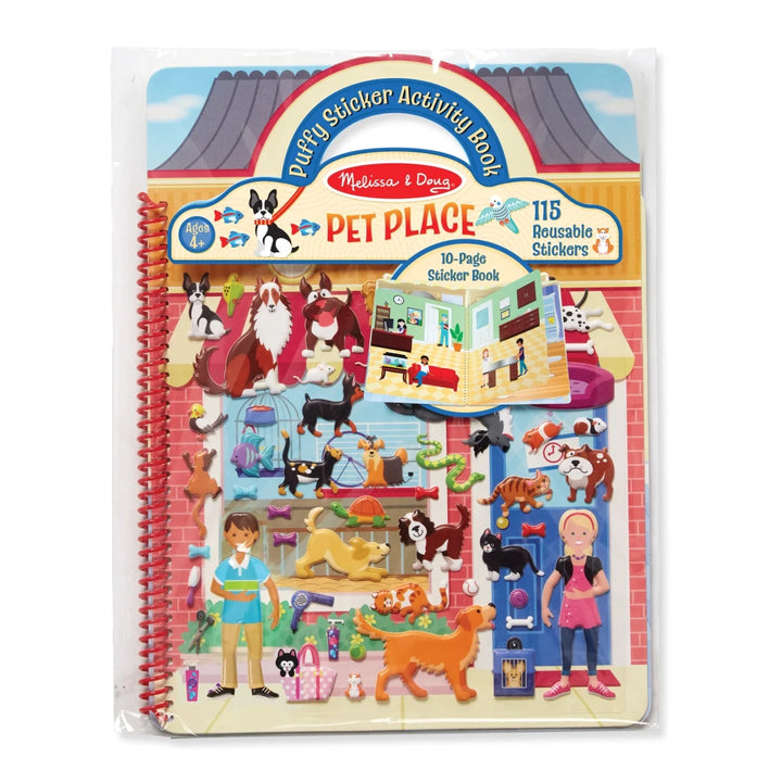 Puffy Sticker Activity Book - Pet Place - Tools 4 Teaching