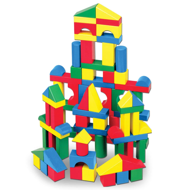 100 Wood Blocks Set - Tools 4 Teaching
