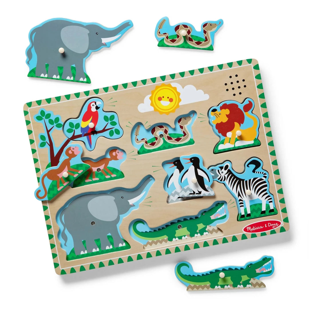 Zoo Animals Sound Puzzle - Tools 4 Teaching