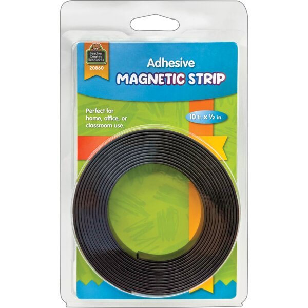 1/2" Adhesive Magnetic Strip - Tools 4 Teaching