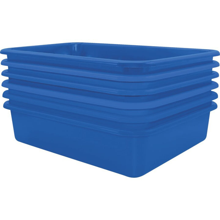 Large Plastic Letter Tray: Blue-Organization-Tools 4 Teaching-Classroom Decor and More