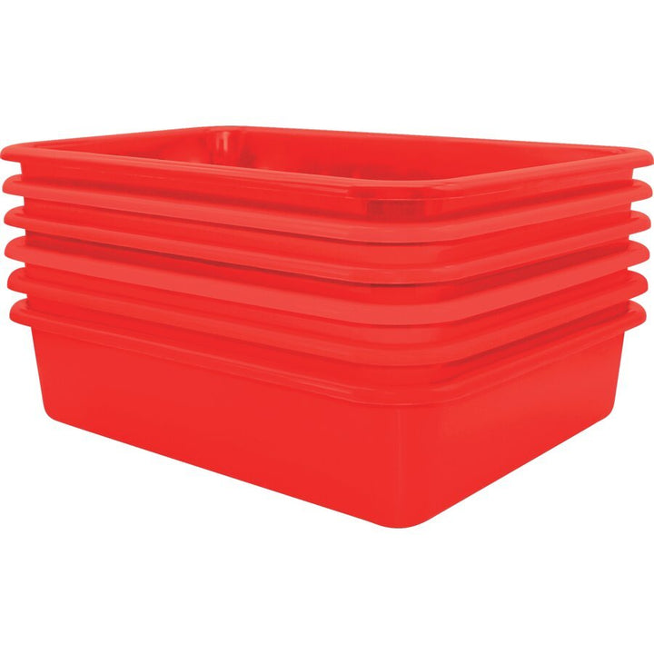 Large Plastic Letter Tray: Red-Organization-Tools 4 Teaching-Classroom Decor and More