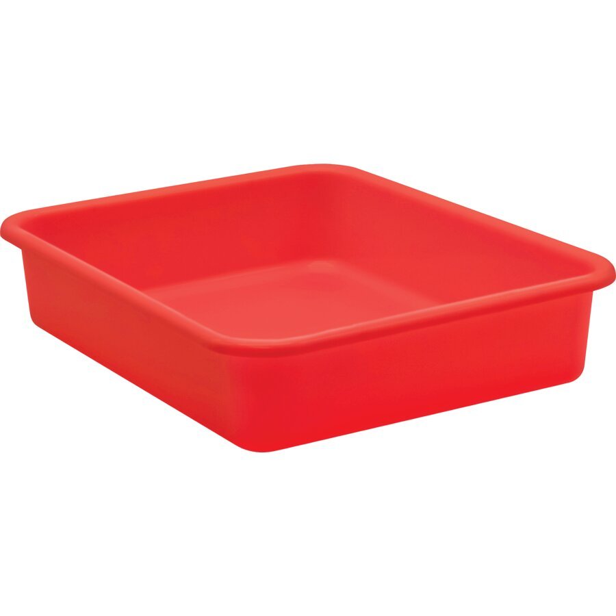 Large Plastic Letter Tray: Red-Organization-Tools 4 Teaching-Classroom Decor and More