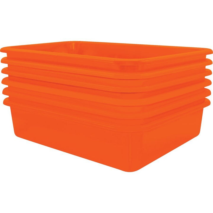Large Plastic Letter Tray: Orange-Organization-Tools 4 Teaching-Classroom Decor and More