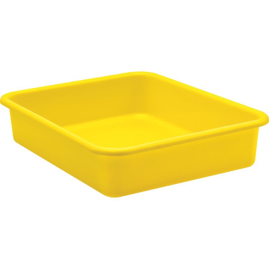 Large Plastic Letter Tray: Yellow-Organization-Tools 4 Teaching-Classroom Decor and More