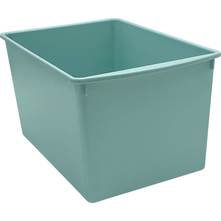 Calming Blue Plastic Multi-Purpose Bin-Organization-Tools 4 Teaching-Classroom Decor and More