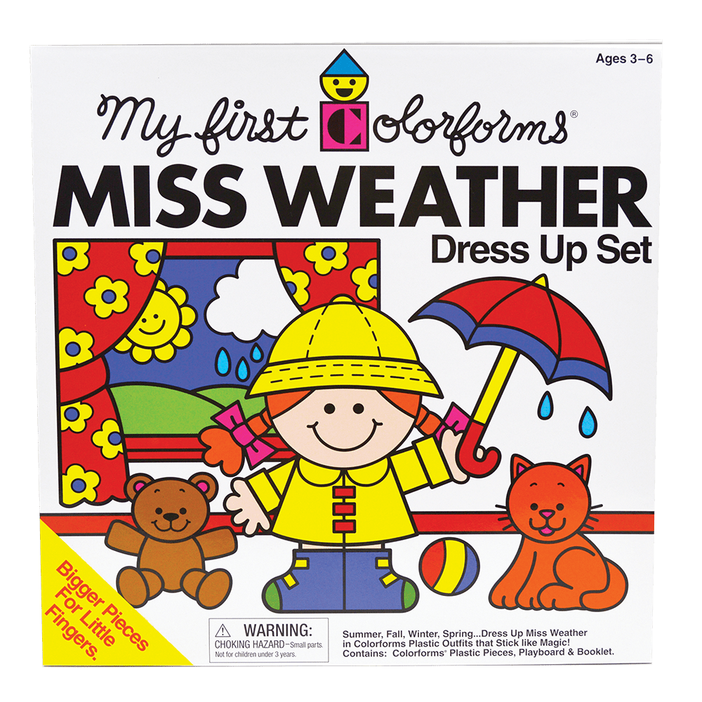 My First Colorforms Miss Weather - Tools 4 Teaching