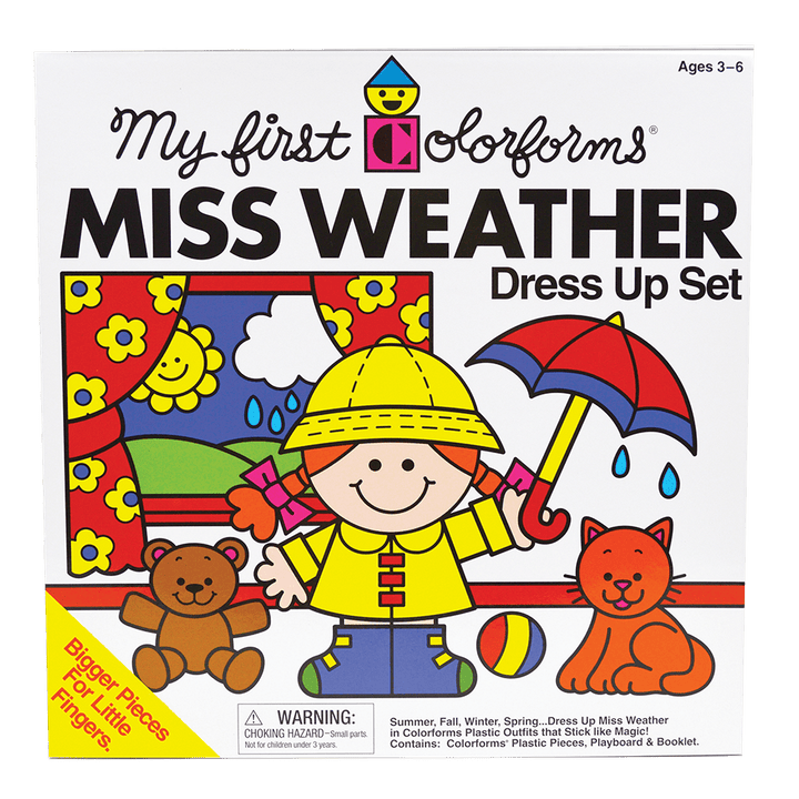 My First Colorforms Miss Weather - Tools 4 Teaching