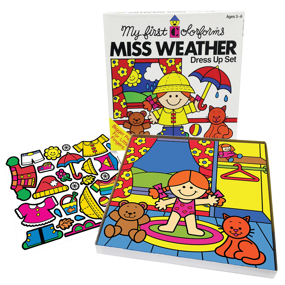My First Colorforms Miss Weather - Tools 4 Teaching
