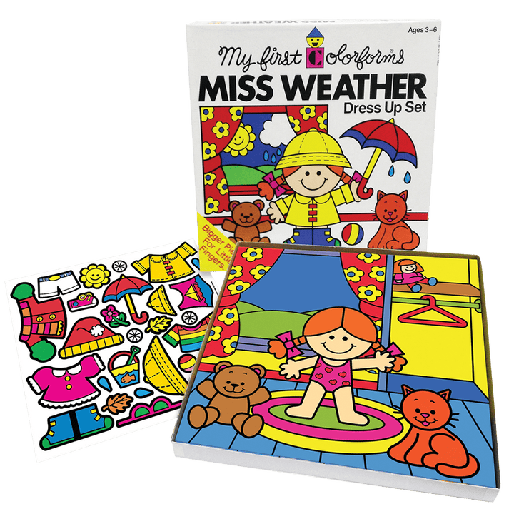 My First Colorforms Miss Weather - Tools 4 Teaching