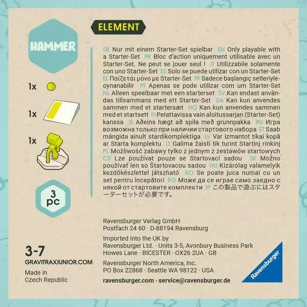 Gravitrax JR Element Hammer - Tools 4 Teaching