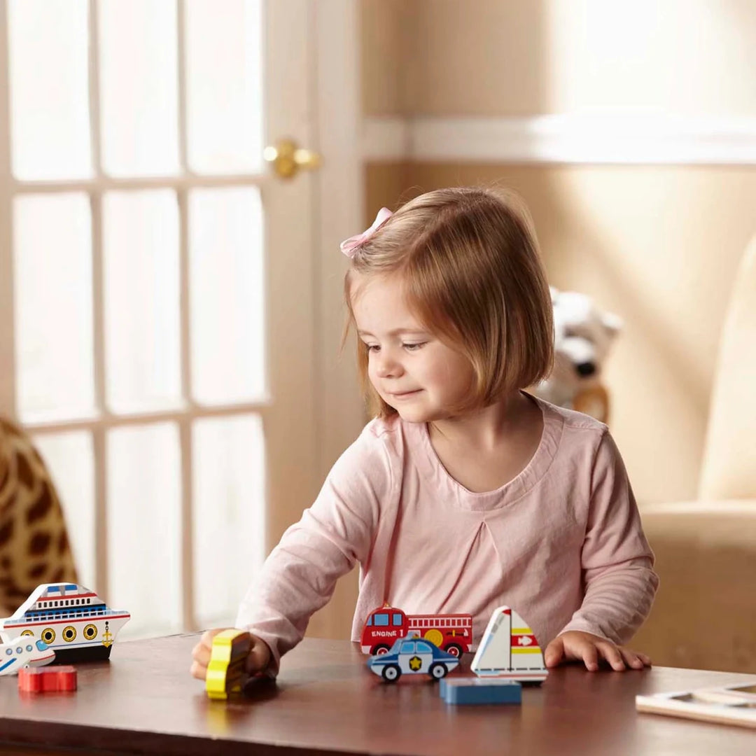 Vehicles Chunky Puzzle - Tools 4 Teaching