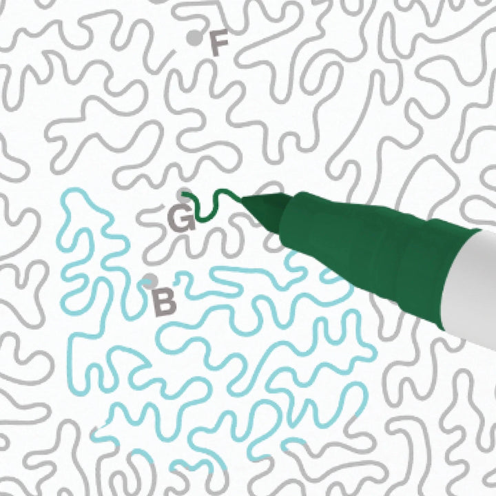 Lifelines® FlowArt® Trace - By - Letter Pack Your Bags - Tools 4 Teaching
